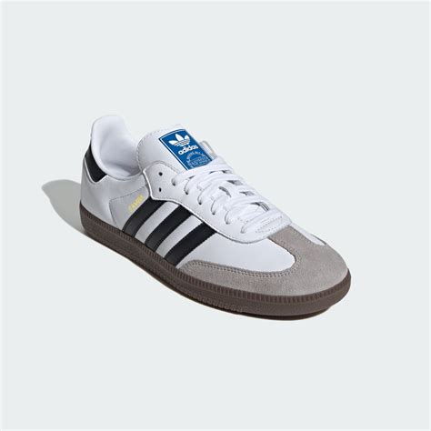 Adidas white samba shoes